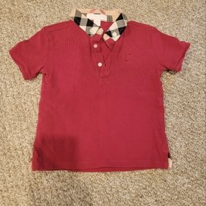Burberry polo shirt for toddlers